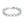 Load image into Gallery viewer, 12MM Alternate Diamond Patterned Belcher Bracelet (White Gold Filled)