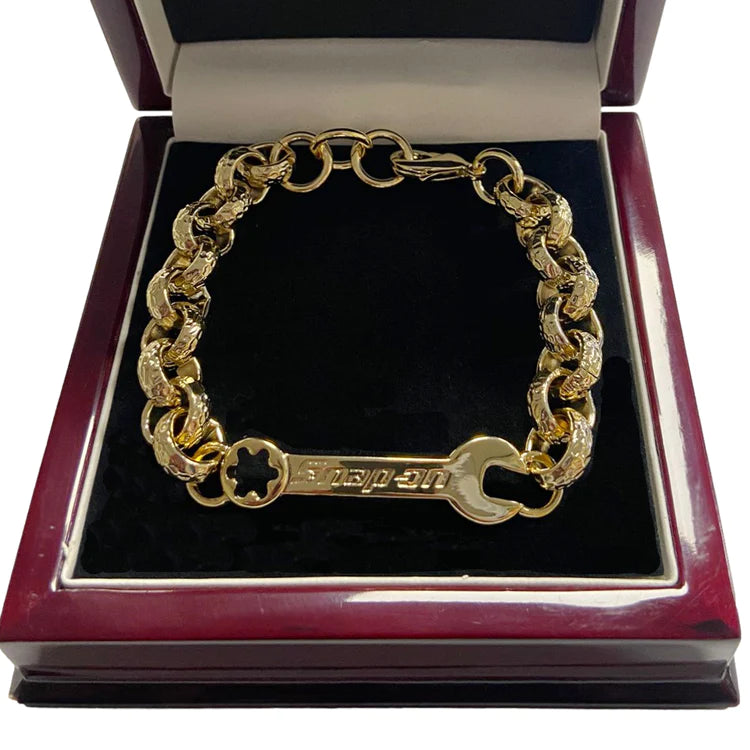 Spanner Wrench Belcher Bracelet (Gold Filled) – Luccicante