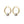 Load image into Gallery viewer, Disco Ball Hoop Earrings (Gold Filled)