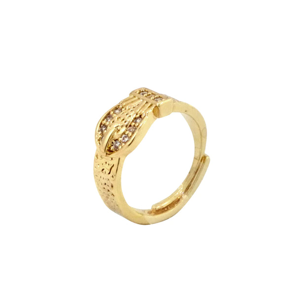 Childrens Buckle Ring (Gold Filled)