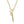 Load image into Gallery viewer, Shotgun Pendant / Belcher Chain (Gold Filled)