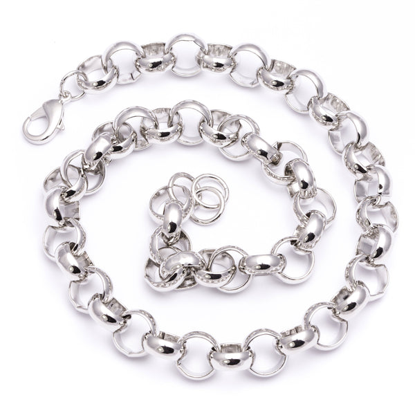 16MM Belcher Chain (Silver Filled)