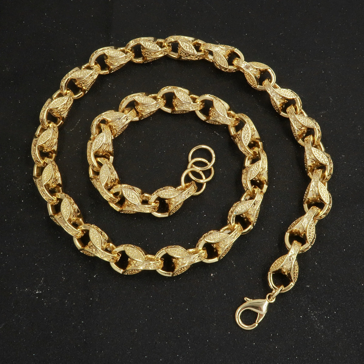 XXL 15MM Tulip Chain Heavy Gold Filled