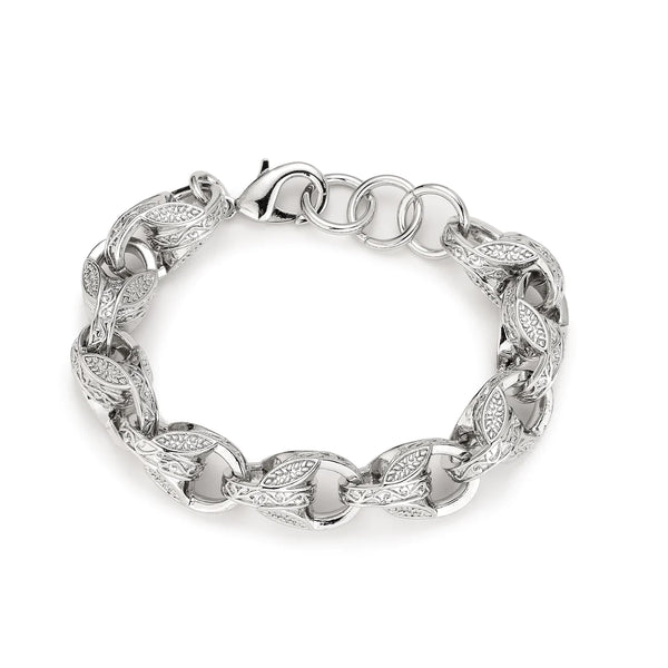 15MM Tulip Bracelet (Silver Filled)