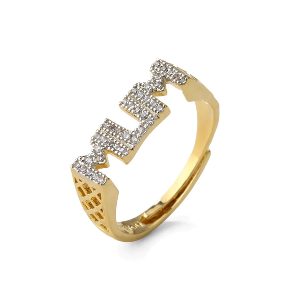 Mum Diamond Ring (Gold Filled)