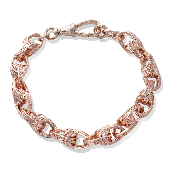 10mm 3D Tulip Bracelet (Rose gold Filled)