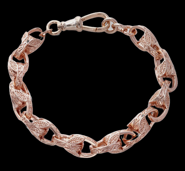 10mm 3D Tulip Bracelet (Rose gold Filled)