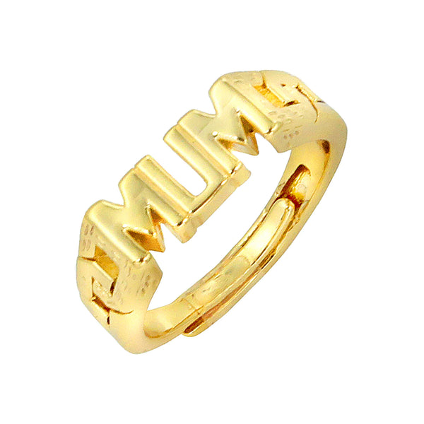 Adjustable Mum Ring (Gold Filled)