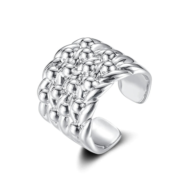 XL Keeper Ring (Silver Filled)