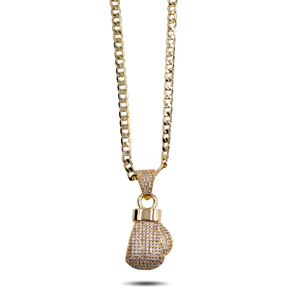 Boxing Glove Pendant (Gold Filled)