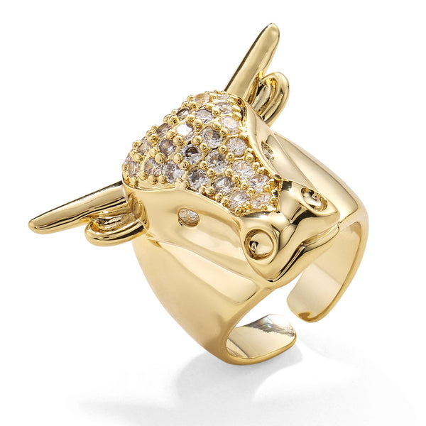 Bull Ring (Gold Filled)